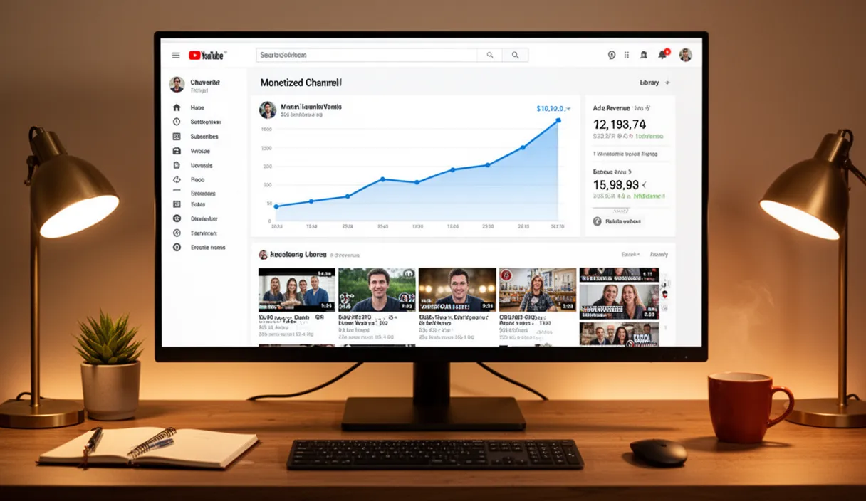 YouTube Ad Revenue and the Faceless Channel Model