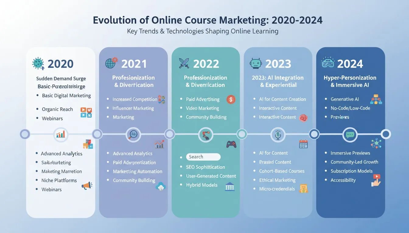 The Current Course Marketing Landscape